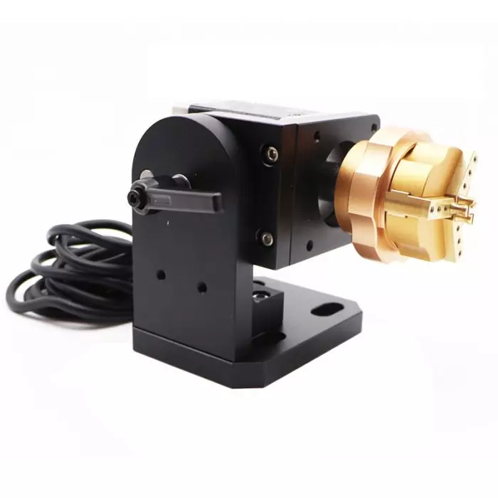 Eixo Rotativo Jóias para Fiber Laser 1