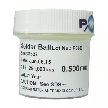 Solda em Esfera 0,50 Com Chumbo 250K