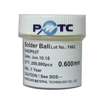 Solda em Esfera 0,60 Com Chumbo 250k