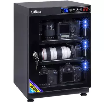 Gabinete Dry Box Desumificadora Equip Foto Video 68 Litros 1